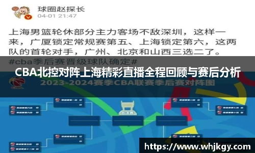 CBA北控对阵上海精彩直播全程回顾与赛后分析